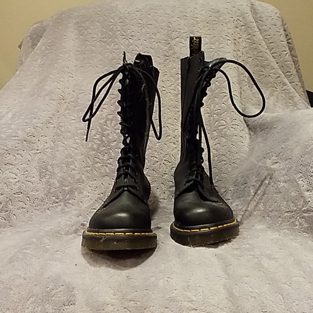 Dr Martens leather boots
